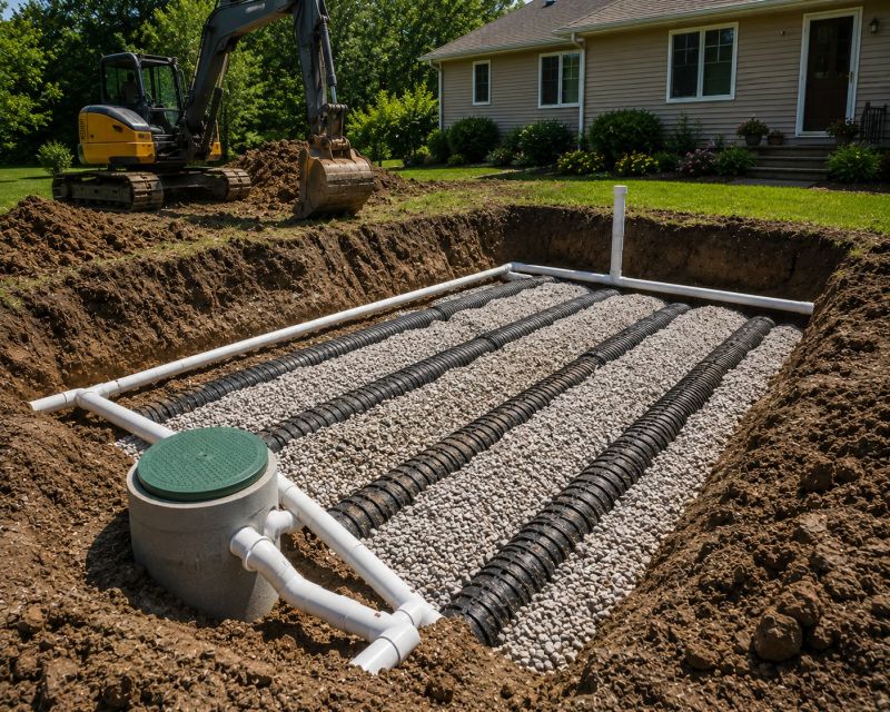 Drain Field Replacement in Austin, TX